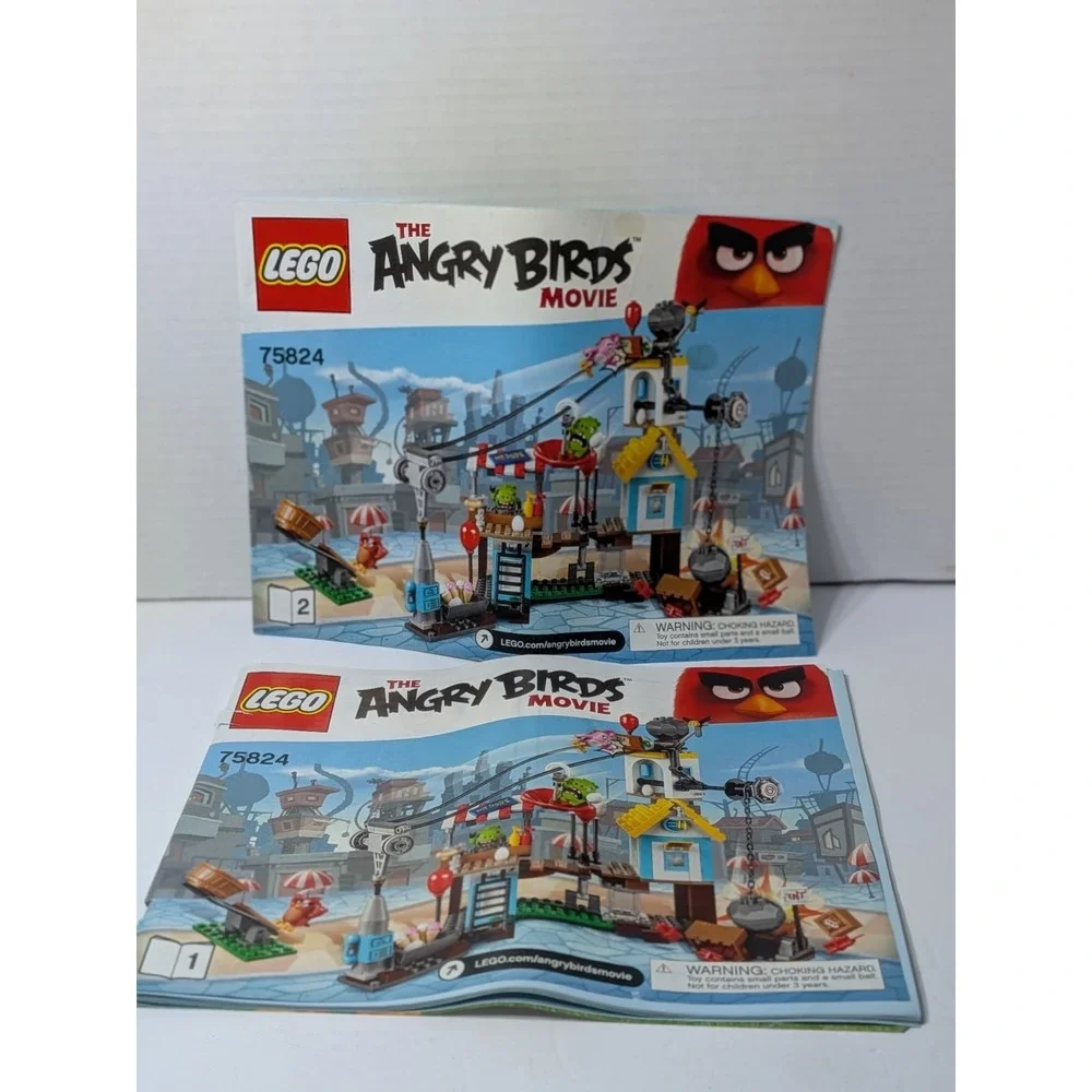 LEGO the Angry Birds Movie: Pig City Teardown (75824) Manuel's Only Fast Shippin